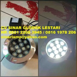 Lampu Lantai LED 12 watt 12v putih